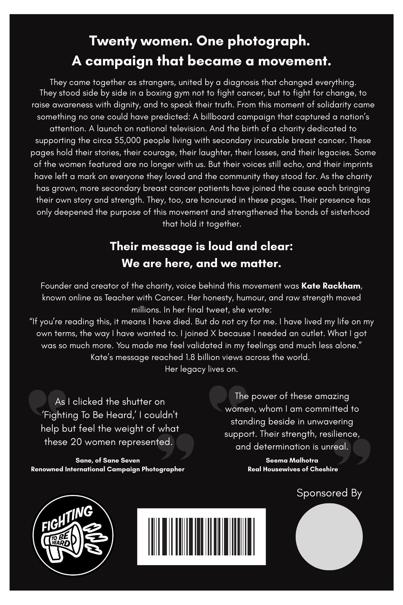 Fighting to be Heard Book